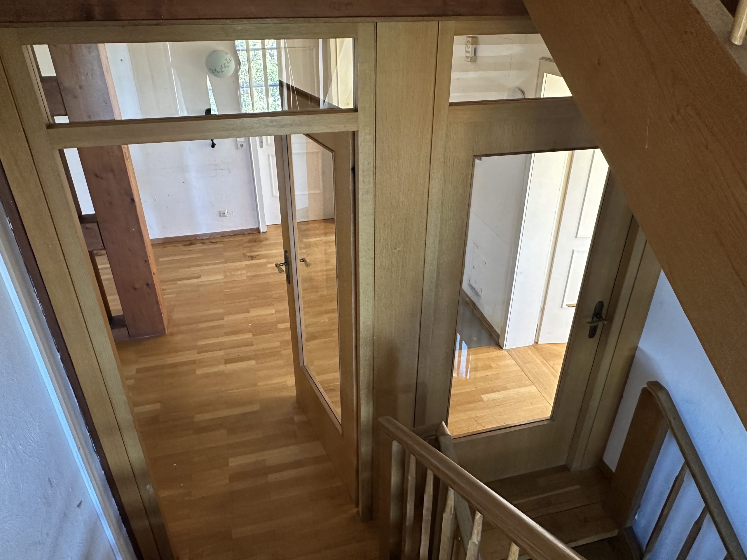 Treppenhaus Blick vom DG ins OG